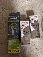Neusspray en oral b opzetstuk tandenborstel, Ophalen of Verzenden, Zo goed als nieuw, Tandenborstel