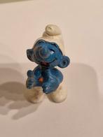 Vintage Gefeliciteerd Smurf - Zeldzaam! 20067.2, Ophalen of Verzenden, Gebruikt, Overige Smurfen, Poppetje, Figuurtje of Knuffel