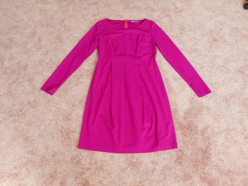 Leuke travelstof jurkje LaDress mt M Fuchsia kleur, Kleding | Dames, Jurken, Zo goed als nieuw, Maat 38/40 (M), Overige kleuren