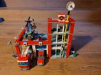 LEGO City Brandweerkazerne 60004 + 60001, Ophalen of Verzenden, Gebruikt, Complete set, Lego