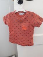 Dirkje shirtje, oranje, met opdruk, maat 80 / 12 maanden, Kinderen en Baby's, Babykleding | Maat 80, Dirkje, Ophalen of Verzenden