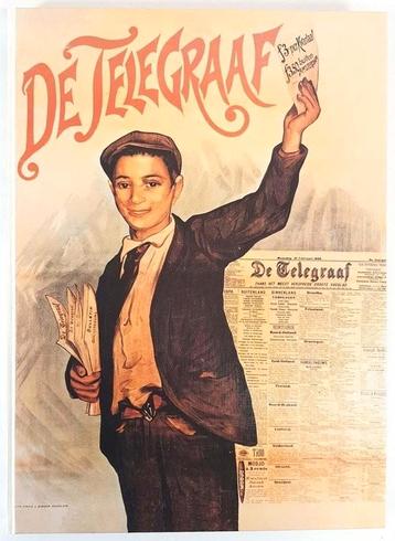 De telegraaf beschikbaar voor biedingen