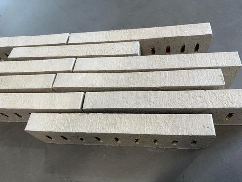Langformaat gevelsteen baksteen beige lichtgrijs, Doe-het-zelf en Verbouw, Metselstenen, Nieuw, Bakstenen, Ophalen
