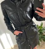 Zwarte Leren Jumpsuit maat M, Kleding | Dames, Jumpsuits, Verzenden, Zo goed als nieuw, Zwart