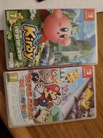 Kirby paper mario, Spelcomputers en Games, Ophalen, 1 speler, Zo goed als nieuw, Platform