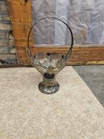 Antieke Zilver plate Mand / Vaas, Antiek en Kunst, Antiek | Goud en Zilver, Ophalen of Verzenden, Zilver