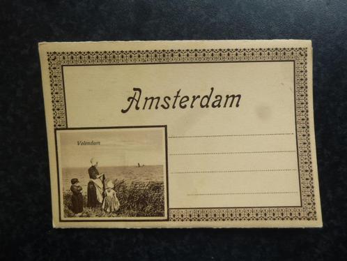 AMSTERDAM Boekje met 10 prenten, Verzamelen, Ansichtkaarten | Nederland, Noord-Holland, Ophalen of Verzenden