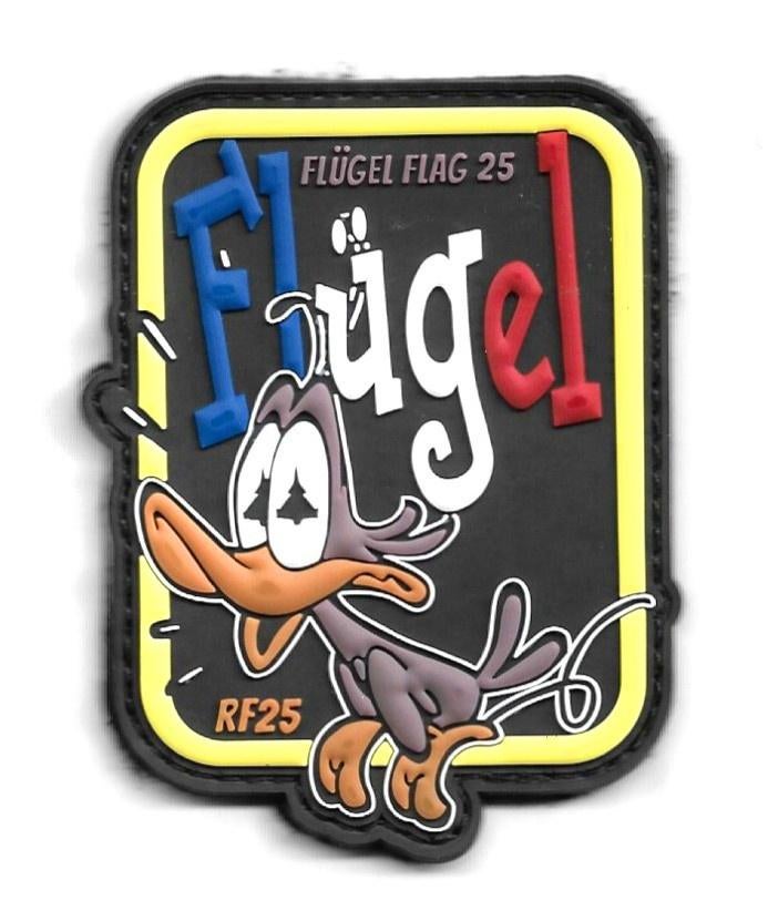 Leeuwarden Ramstein Flag '25 ECE 01/30 Côte d' Argent patch, Verzenden, Zo goed als nieuw, Patch, Badge of Embleem