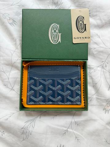 Goyard luxury blue wallet beschikbaar voor biedingen