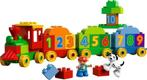 Lego Duplo trein getallentrein learn to count incl doos, Complete set, Ophalen of Verzenden, Lego