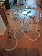 Grote hoeveelheid houten treinspoor, Ophalen, Gebruikt