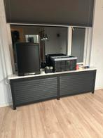 Zwart Radiatorombouw Voorstuk - 211x71,5x2,3 cm, Doe-het-zelf en Verbouw, Ophalen, Gebruikt, Overige typen