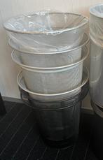 Prullenbak - papierbak - draadbak - metaal mesh, Ophalen, Gebruikt, Metaal, Minder dan 50 cm