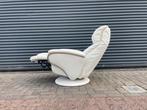 Witte leren himolla easyswing relax fauteuil / relax stoel, Ophalen, Nvt, Nvt, Nvt