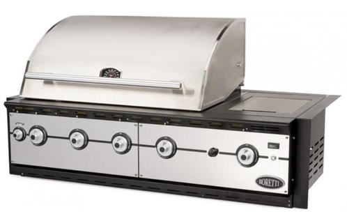 Boretti Ligorio top - Inbouw gas BBQ, Tuin en Terras, Houtskoolbarbecues, Nieuw, Met accessoires, Ophalen of Verzenden