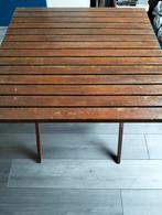 Houten Opklaptafel - Handig & Compact, Ophalen, Gebruikt, Vierkant, Hout