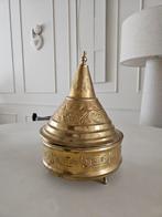 Oosterse serveertajine decoratief / blik / kruidenpot, Ophalen of Verzenden
