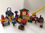 Lego Fabuland Mickey 4164/4166 brandweer/garage, Ophalen of Verzenden, Zo goed als nieuw, Complete set, Lego