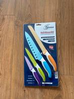 Genius Profi-Messer-Set - 4-delig - Nieuw, Nieuw, Ophalen of Verzenden, Rvs of Chroom, Vaatwasserbestendig
