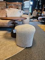 Krukje voetenbankje "sahi" taupe, Minder dan 50 cm, Rond, Nieuw, Minder dan 50 cm