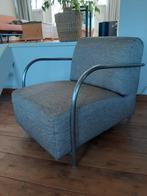 Fauteuil, stoeltje, Loods 5, grijs gemêleerd., Ophalen, Minder dan 75 cm, Metaal, Modern