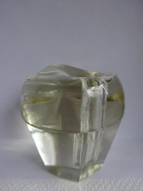 Gezocht: infomatie over zeshoekig glazen object, Antiek en Kunst, Antiek | Glas en Kristal, Ophalen