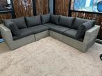 LAATSTE Hoek loungeset Wicker SUNS van €1299 nu voor €499, Ophalen, 5 zitplaatsen, Nieuw, Loungeset