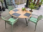 Eettafel met stoelen, Ophalen, Zo goed als nieuw, Eettafel