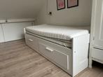 IKEA Uitschuifbed, Huis en Inrichting, Ophalen, 90 cm, Eenpersoons, Wit