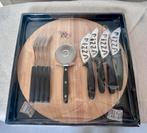 Nieuwe pizza plank met bestek set, Huis en Inrichting, Ophalen of Verzenden, Nieuw, Overige typen