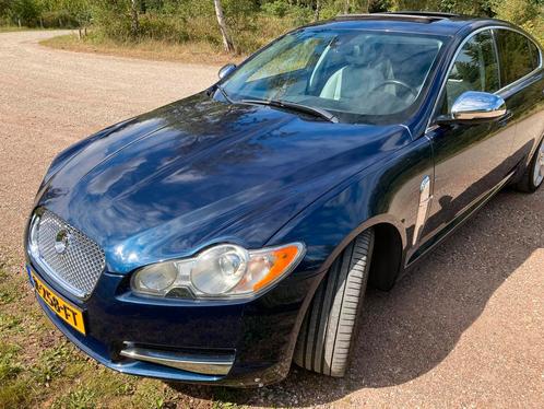 Jaguar XF 5.0 V8 2011 blauw metallic 385 pk 20 inch velgen, Auto's, Jaguar, Particulier, XF, ABS, Airbags, Airconditioning, Alarm