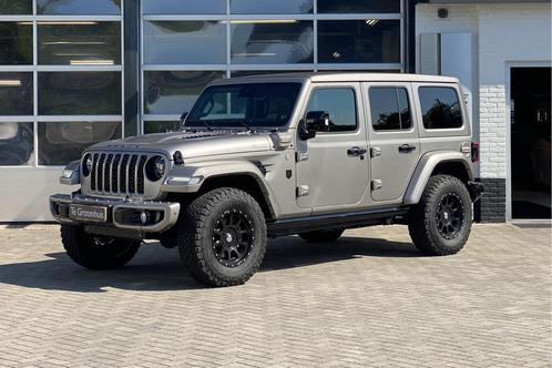 Jeep Wrangler Unlimited 4xe 380 BRUTE CUSTOM Skyview, Auto's, Jeep, Bedrijf, Te koop, Wrangler, 4x4, ABS, Achteruitrijcamera, Adaptive Cruise Control