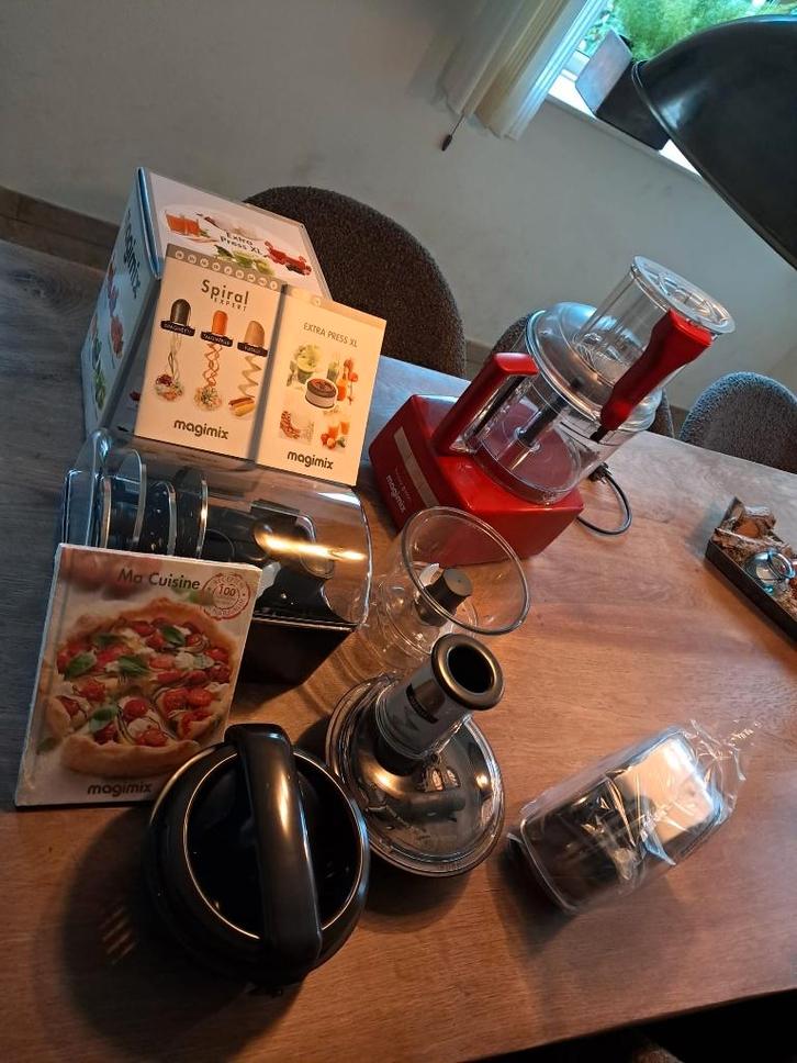 Magimix keukenmachine, Witgoed en Apparatuur, Keukenmixers, Nieuw, 1 tot 2 liter, 3 snelheden of meer, Ophalen of Verzenden