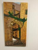Schilderij “Poortje in Sarlat (Frankrijk), acryl., Ophalen