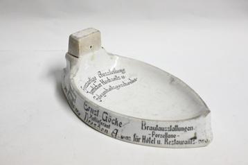 ca 1900 lucifer houder schaaltje porselein handel duitsland beschikbaar voor biedingen