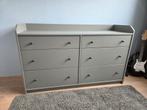 Ikea Ladekast Hauga grijs, Ophalen, Zo goed als nieuw, 25 tot 50 cm, Minder dan 100 cm