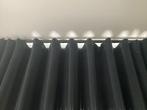 Zwarte gordijnen, wave, verduisterend, 250 (H) x 170 (B), Ophalen, Gebruikt, 200 cm of meer, Zwart