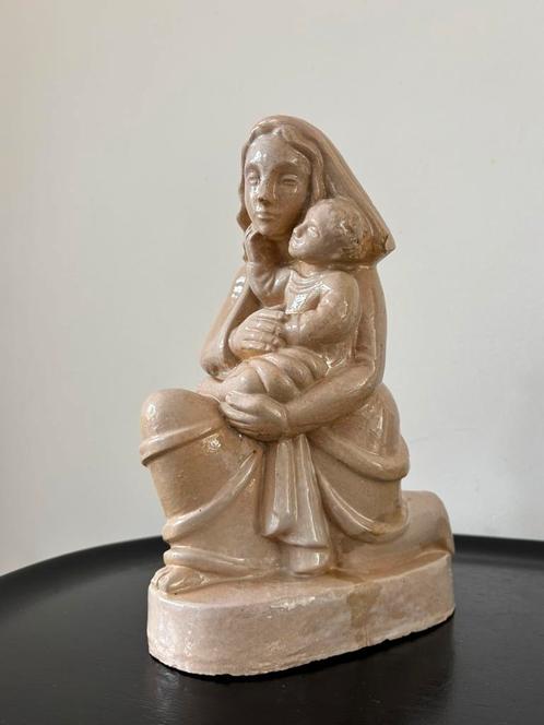 Art deco madonna Koos van Vlijmen, Antiek en Kunst, Antiek | Keramiek en Aardewerk, Ophalen of Verzenden