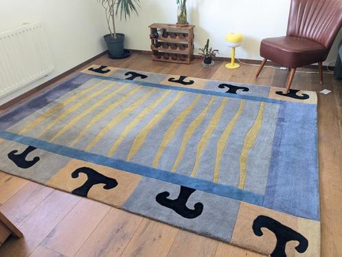 Retro tapijt, Huis en Inrichting, Stoffering | Tapijten en Kleden, Gebruikt, 150 tot 200 cm, 200 cm of meer, Rechthoekig, Beige