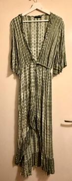 Bindi Ibiza boho style wikkeljurk  groen L/xl rayon, Kleding | Dames, Verzenden, Gedragen, Maat 42/44 (L), Groen