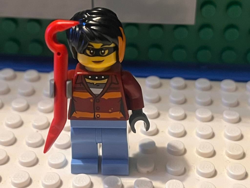 Lego minifiguur city crook daisy kaboom, Ophalen of Verzenden, Zo goed als nieuw