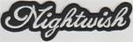 Nightwish stoffen opstrijk patch embleem #2, Verzamelen, Verzenden, Nieuw, Kleding