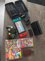Nintendo Switch Compleet Pakket + Games, Avontuur en Actie, Eén computer, Ophalen of Verzenden, Zo goed als nieuw