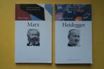2X Kopstukken FILOSOFIE m MARX en HEIDEGGER, Ophalen of Verzenden, Zo goed als nieuw, Algemeen