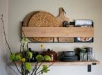 Wandplank op maat | Eiken | Zwevende plank| Plankdragers, Ophalen of Verzenden, Nieuw