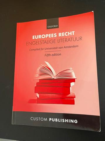 Europees Recht | Engelstalige literatuur | 5e editie 