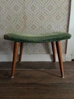 Vintage voetenbankje krukje, Huis en Inrichting, Hout, Gebruikt, Vintage, Minder dan 50 cm