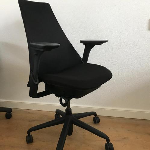 Bureaustoel Herman Miller Sayl Full options zwart, Huis en Inrichting, Bureaustoelen, Gebruikt, Zwart, Ophalen