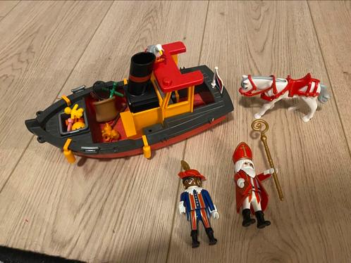Playmobil sinterklaas en boot 5206, Kinderen en Baby's, Speelgoed | Playmobil, Zo goed als nieuw, Ophalen of Verzenden