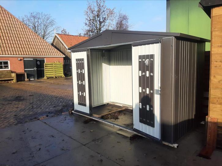 Biohort Tuinhuis - Topkwaliteit!, Tuin en Terras, Bergingen en Tuinkasten, Zo goed als nieuw, Overige typen, Metaal, Ophalen